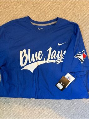 Nike Royal Blue Toronto Blue Jays Script T-Shirt